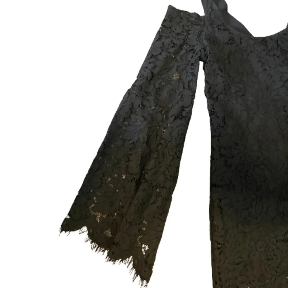 Chaser Women's Black Lace Dress Size XS - Picture 3 of 10